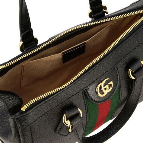 borsa gucci tessuto nero|borse Gucci da donna.